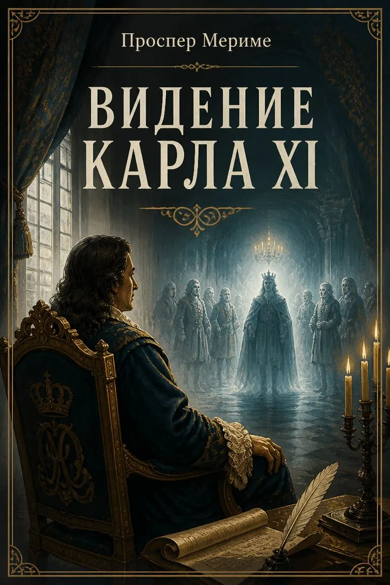 Видение Карла XI — обложка книги