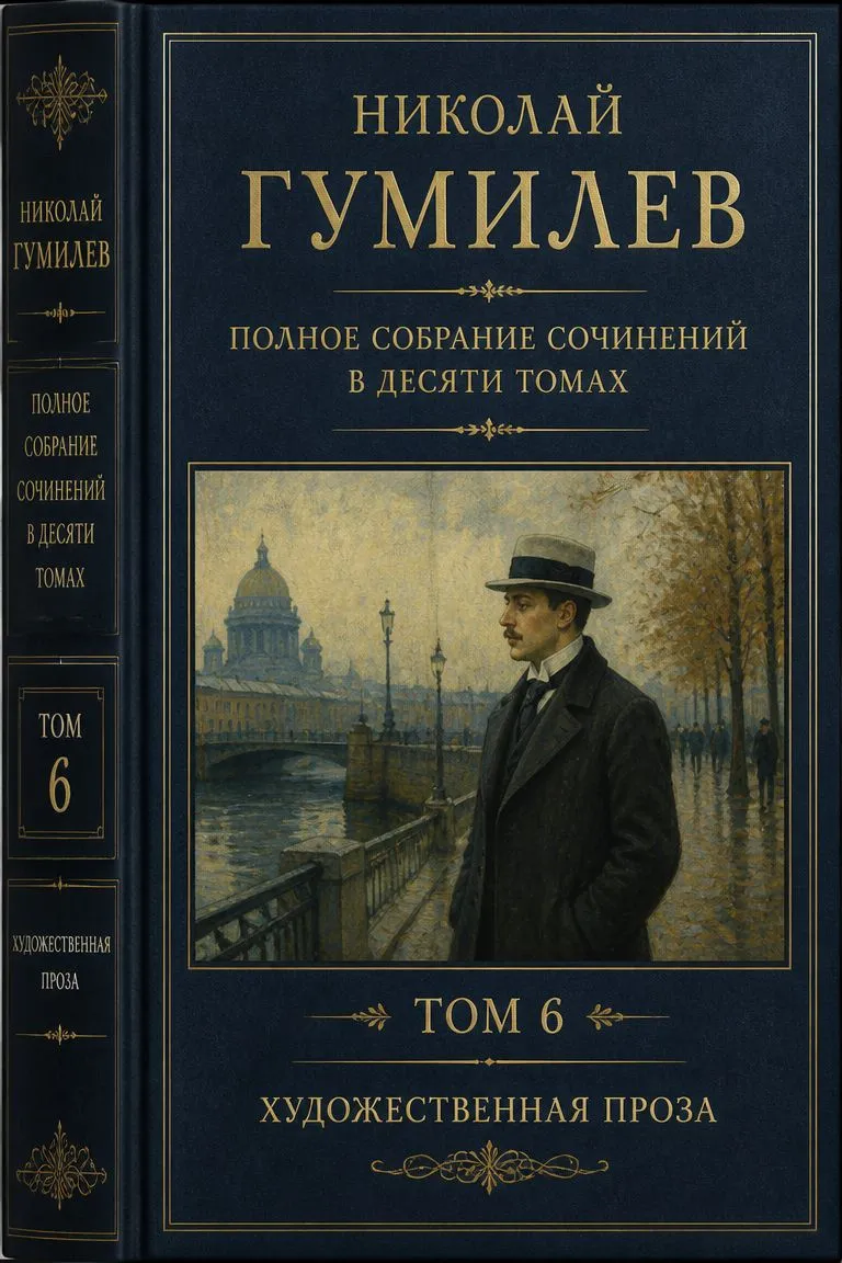 Полное собрание сочинений в десяти томах. Том 6. Художественная проза — обложка книги