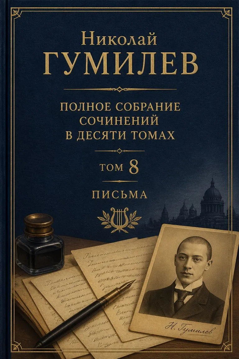 Полное собрание сочинений в десяти томах. Том 8. Письма — обложка книги