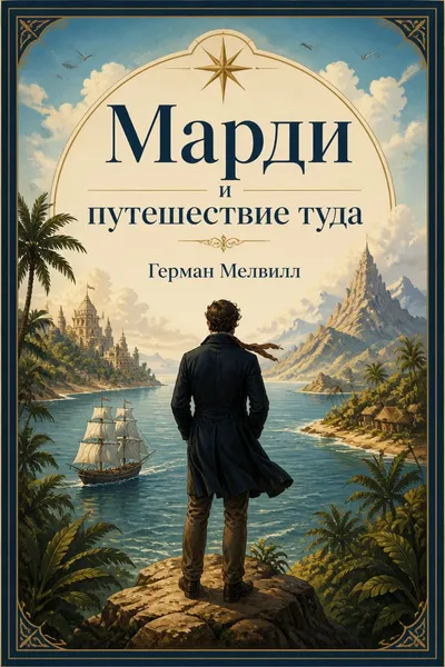 Марди и путешествие туда — обложка книги