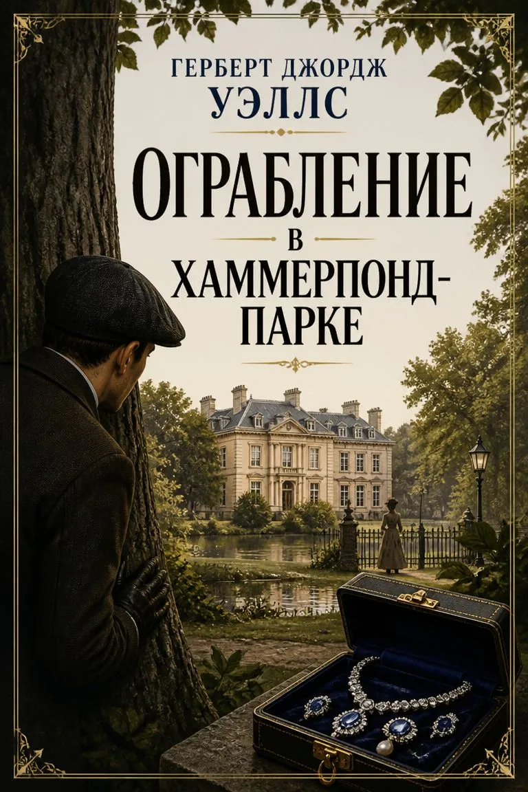 Ограбление в Хаммерпонд-парке — обложка книги