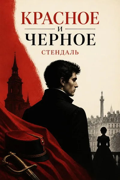 Красное и черное — обложка книги