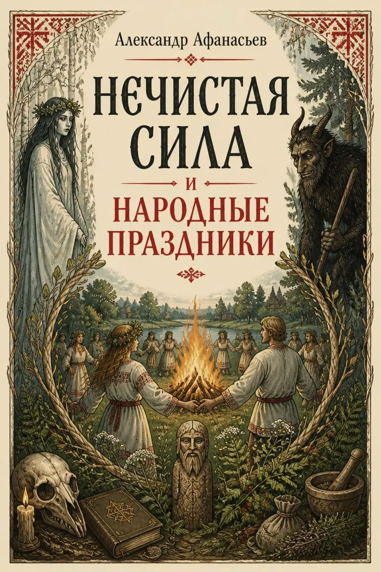 Нечистая сила и народные праздники — обложка книги