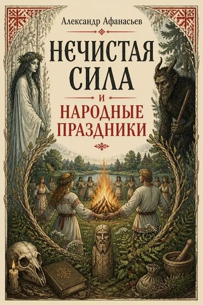 Нечистая сила и народные праздники — обложка книги
