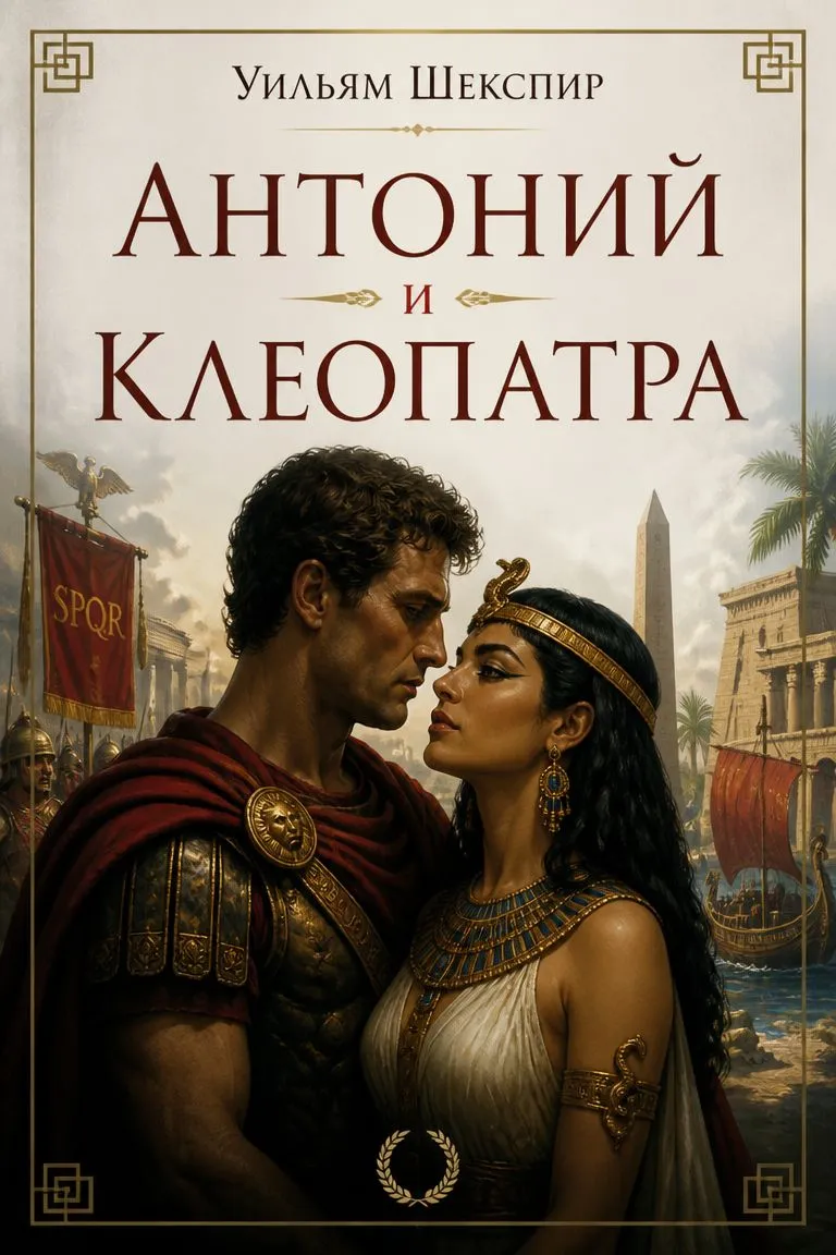 Антоний и Клеопатра — обложка книги