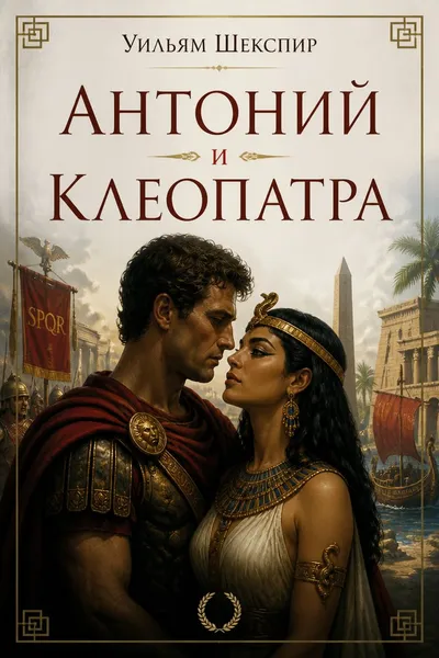 Антоний и Клеопатра — обложка книги