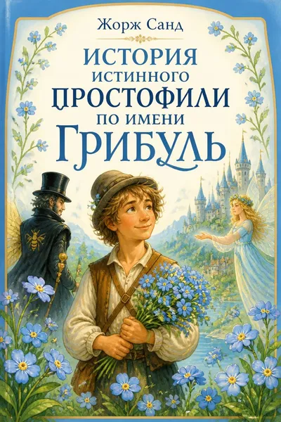 История истинного простофили по имени Грибуль — обложка книги