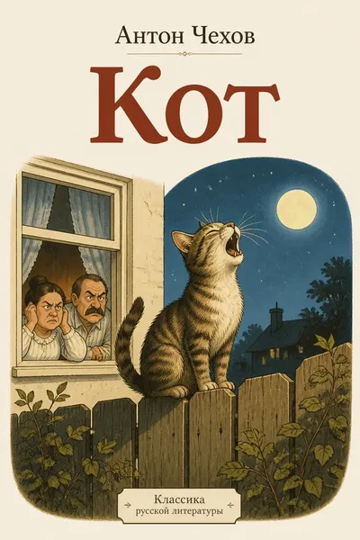 Кот — обложка книги