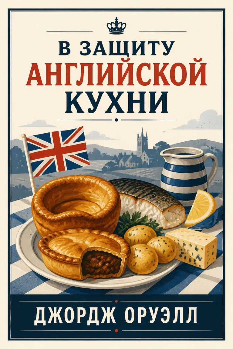 В защиту английской кухни — обложка книги