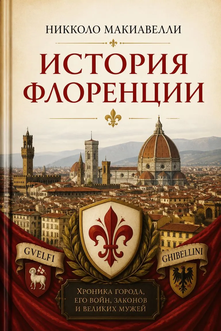 История Флоренции — обложка книги