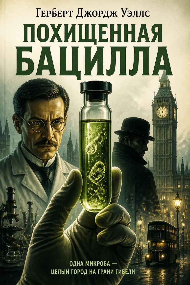 Похищенная бацилла — обложка книги