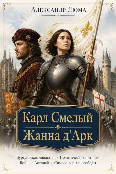 Карл Смелый. Жанна д’Арк — обложка книги