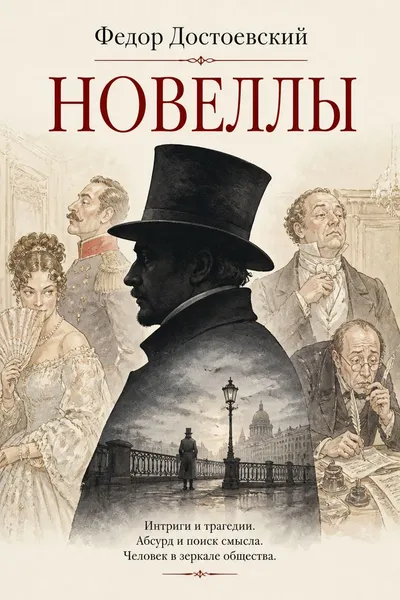 Новеллы — обложка книги