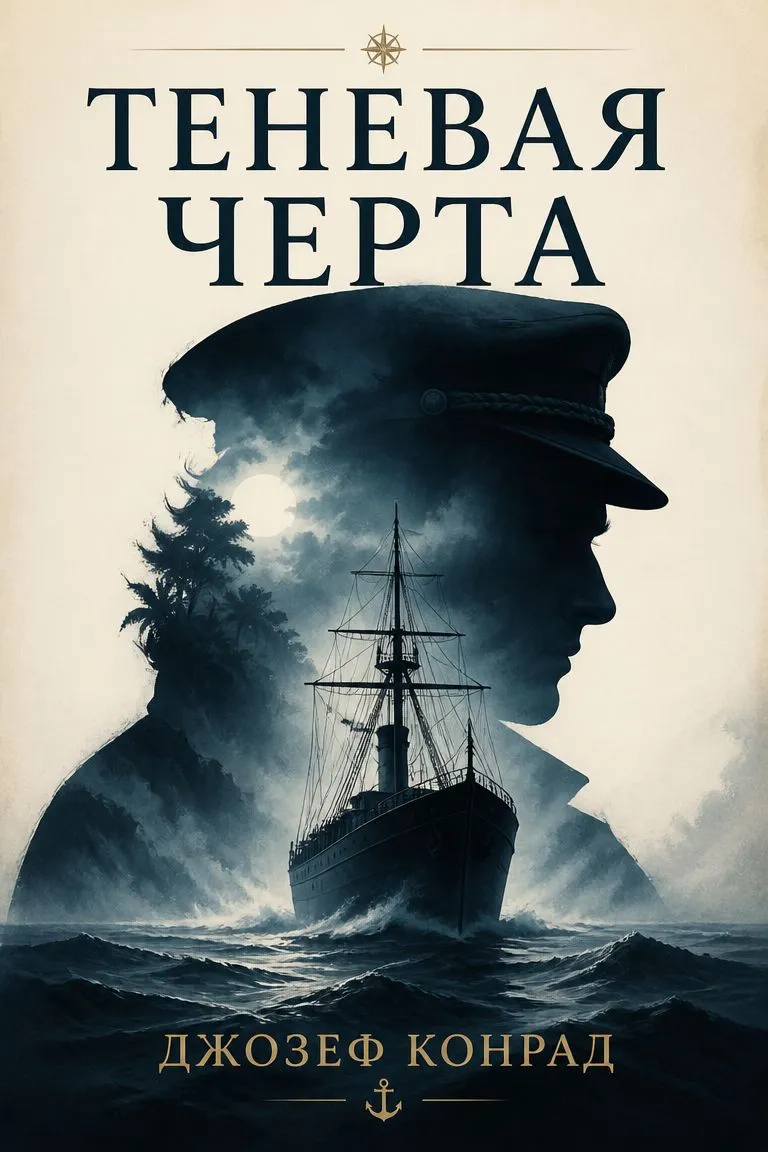 Теневая черта — обложка книги