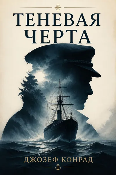 Теневая черта — обложка книги