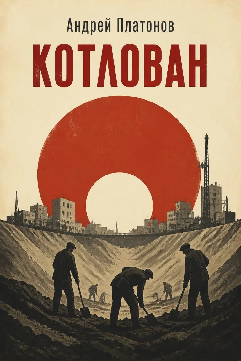 Котлован — обложка книги