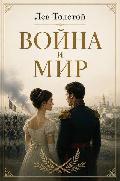 Война и мир — обложка книги