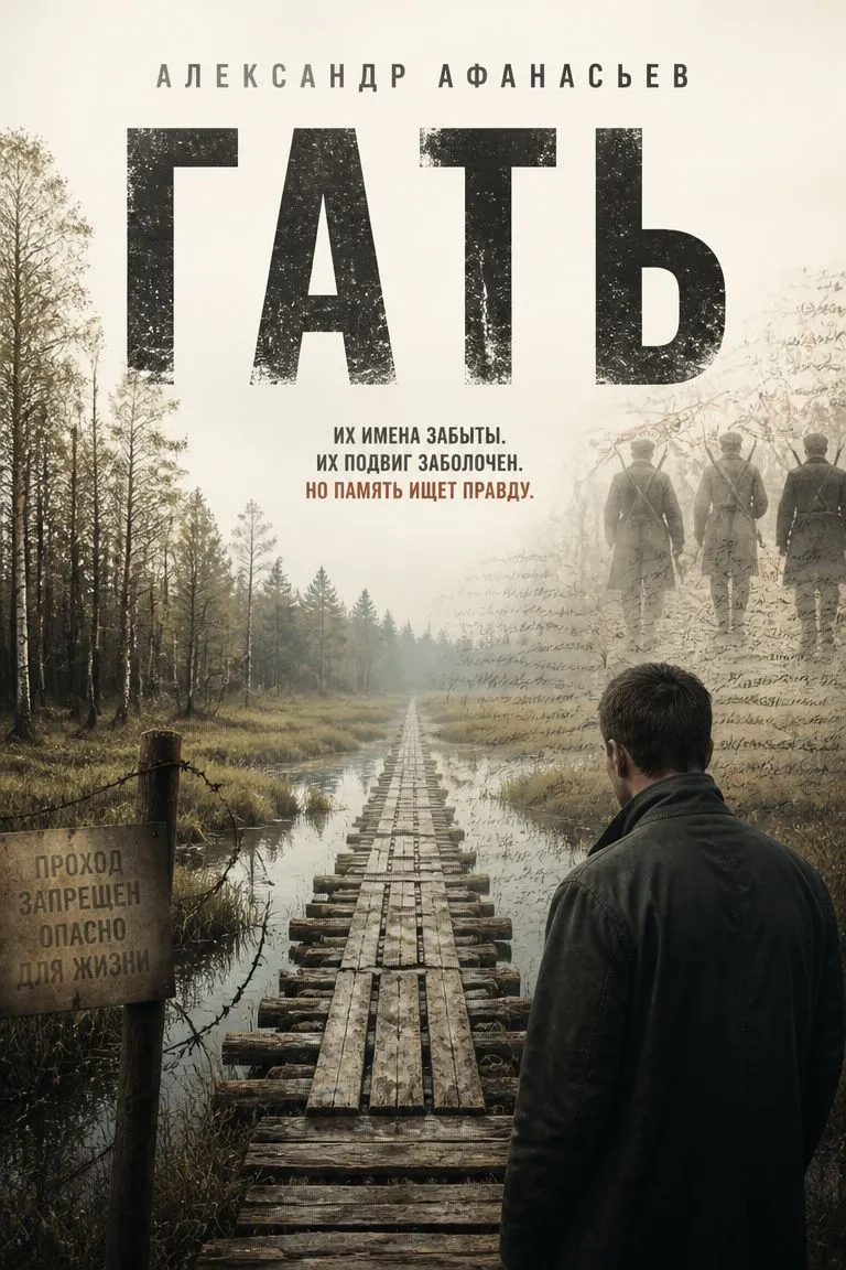 Гать — обложка книги