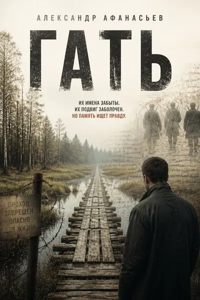 Гать — обложка книги