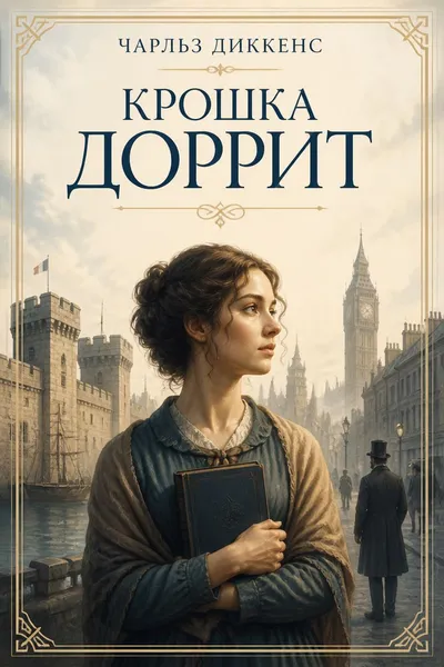 Крошка Доррит — обложка книги