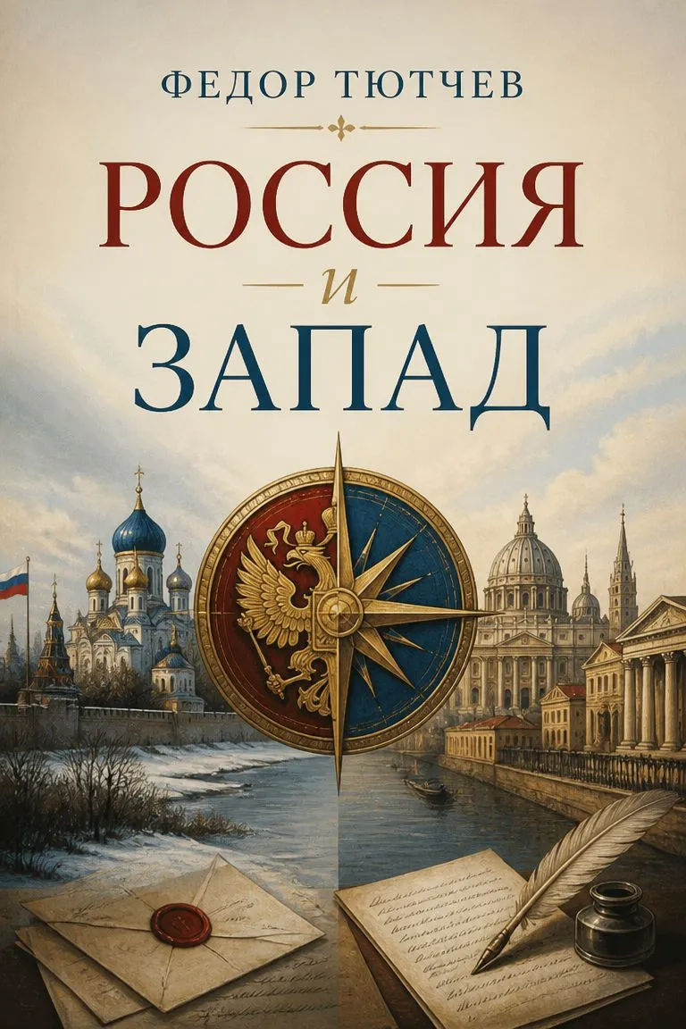 Россия и Запад — обложка книги