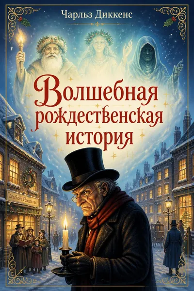 Волшебная рождественская история — обложка книги
