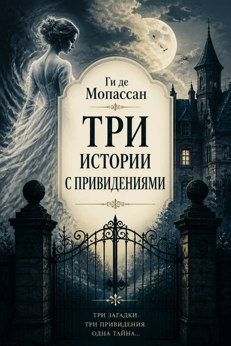 Три истории с привидениями — обложка книги