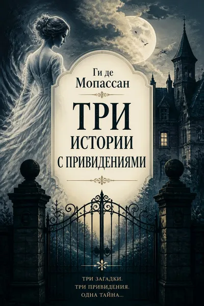 Три истории с привидениями — обложка книги