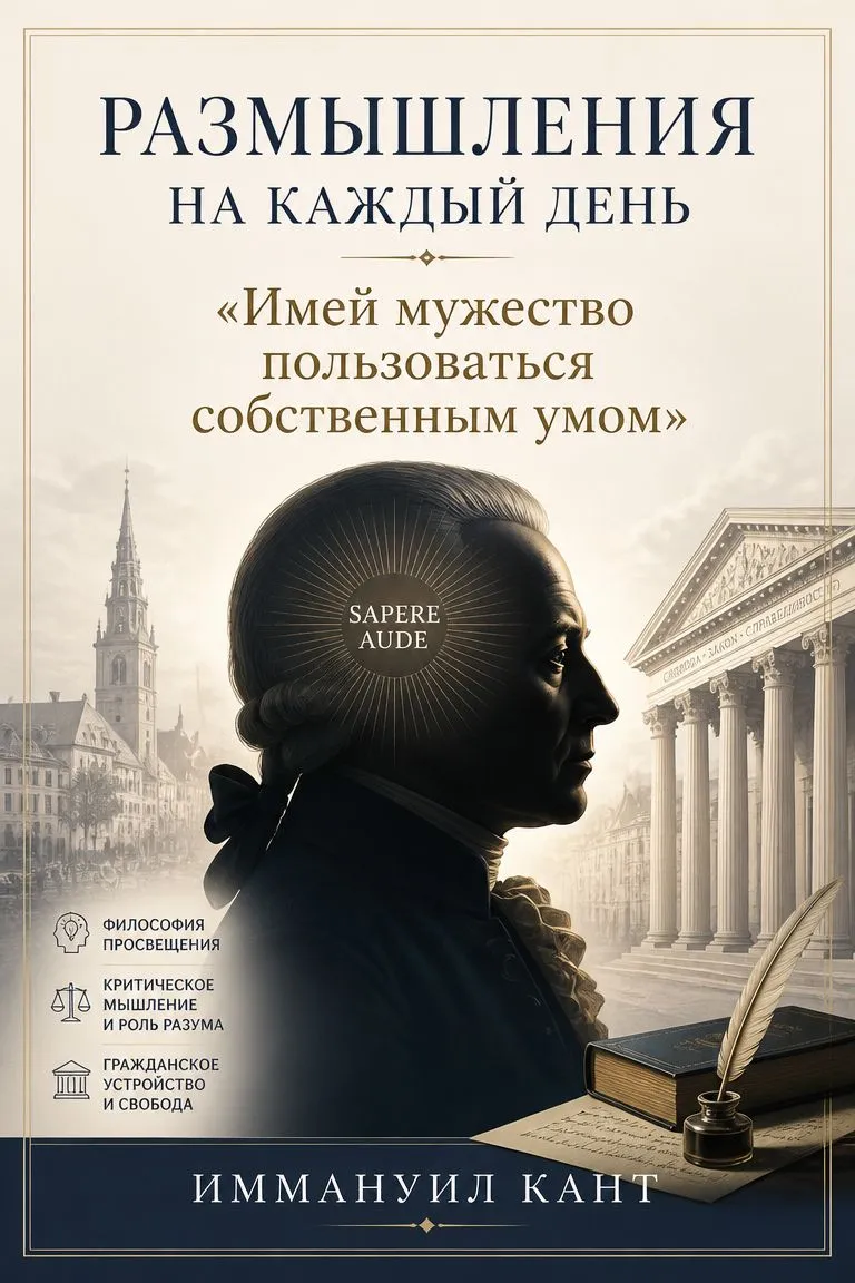 Размышления на каждый день. «Имей мужество пользоваться собственным умом» — обложка книги