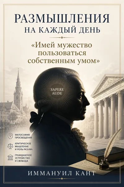 Размышления на каждый день. «Имей мужество пользоваться собственным умом» — обложка книги