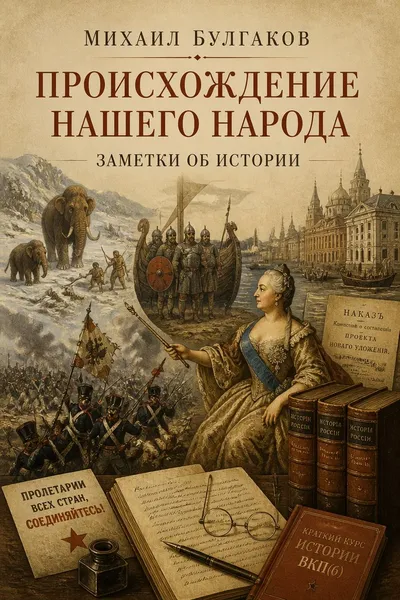 Происхождение нашего народа. Заметки об истории — обложка книги
