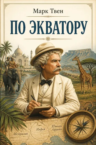 По экватору — обложка книги