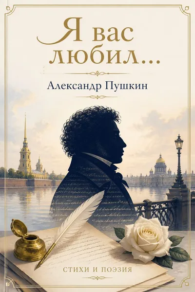 Я вас любил… — обложка книги