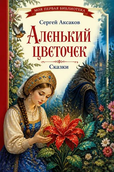 Аленький цветочек. Сказки — обложка книги