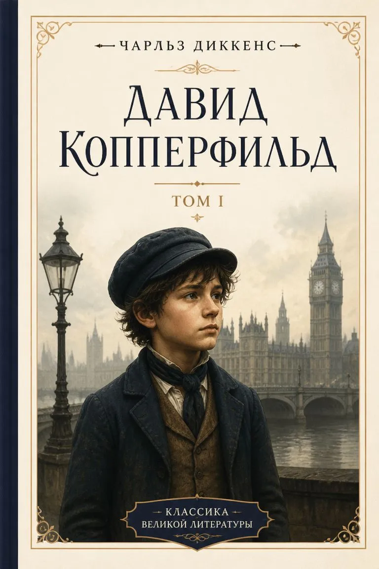 Давид Копперфильд. Том I — обложка книги