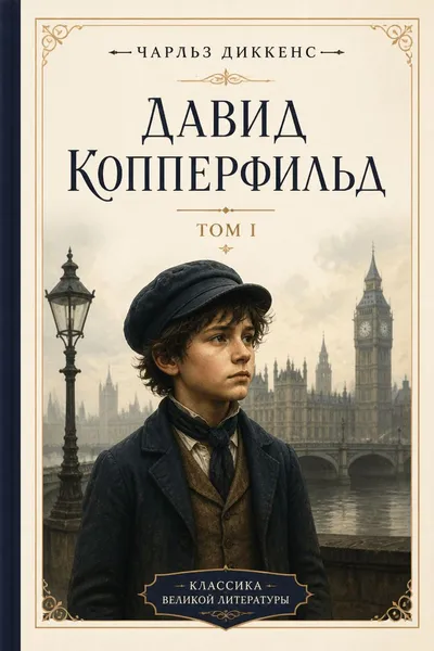Давид Копперфильд. Том I — обложка книги