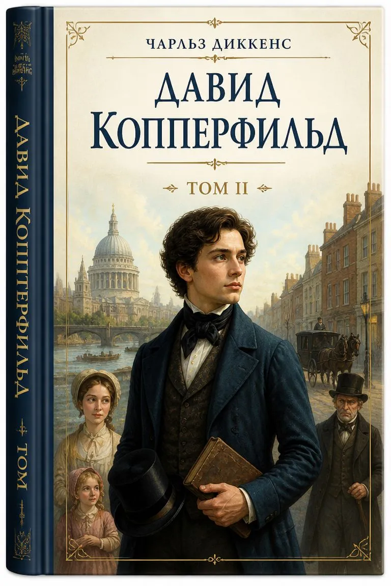 Давид Копперфильд. Том II — обложка книги