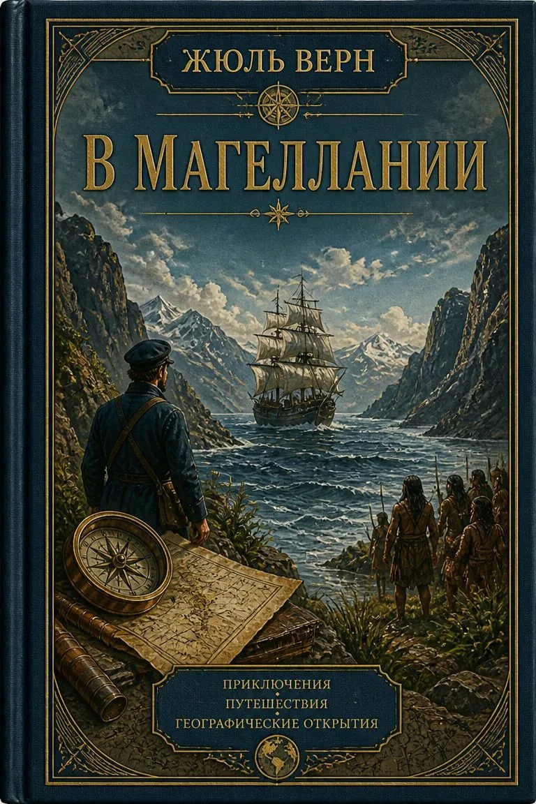 В Магеллании — обложка книги
