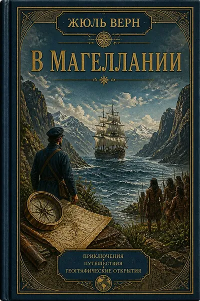В Магеллании — обложка книги