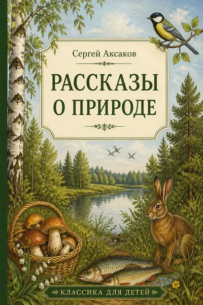 Рассказы о природе — обложка книги