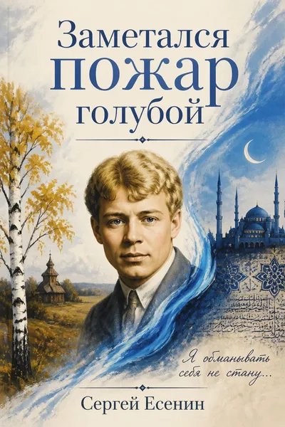 Заметался пожар голубой — обложка книги