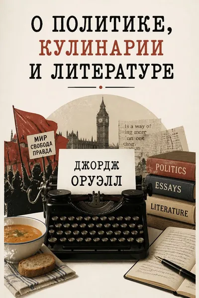 О политике, кулинарии и литературе — обложка книги