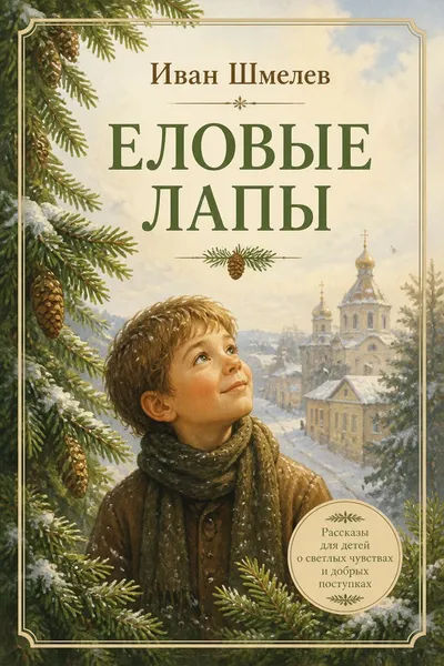 Еловые лапы — обложка книги