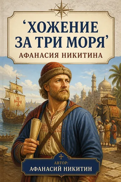 'Хожение за три моря' Афанасия Никитина — обложка книги