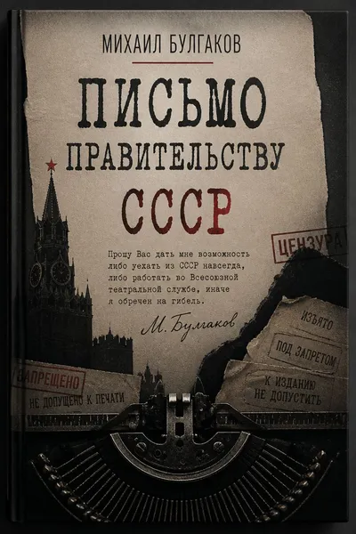 Письмо Правительству СССР — обложка книги
