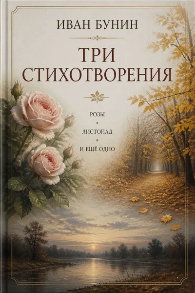 Три стихотворения — обложка книги