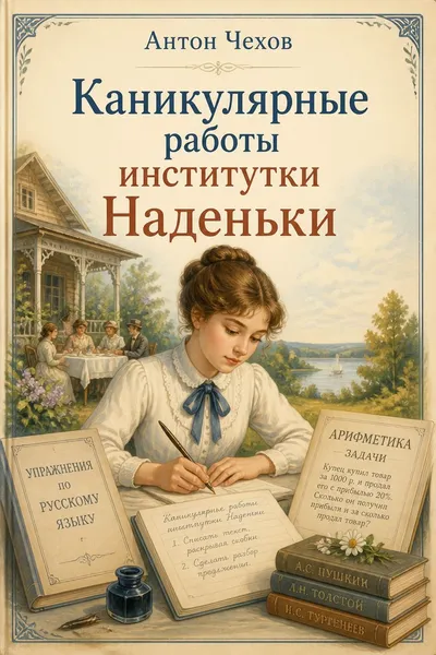 Каникулярные работы институтки Наденьки — обложка книги