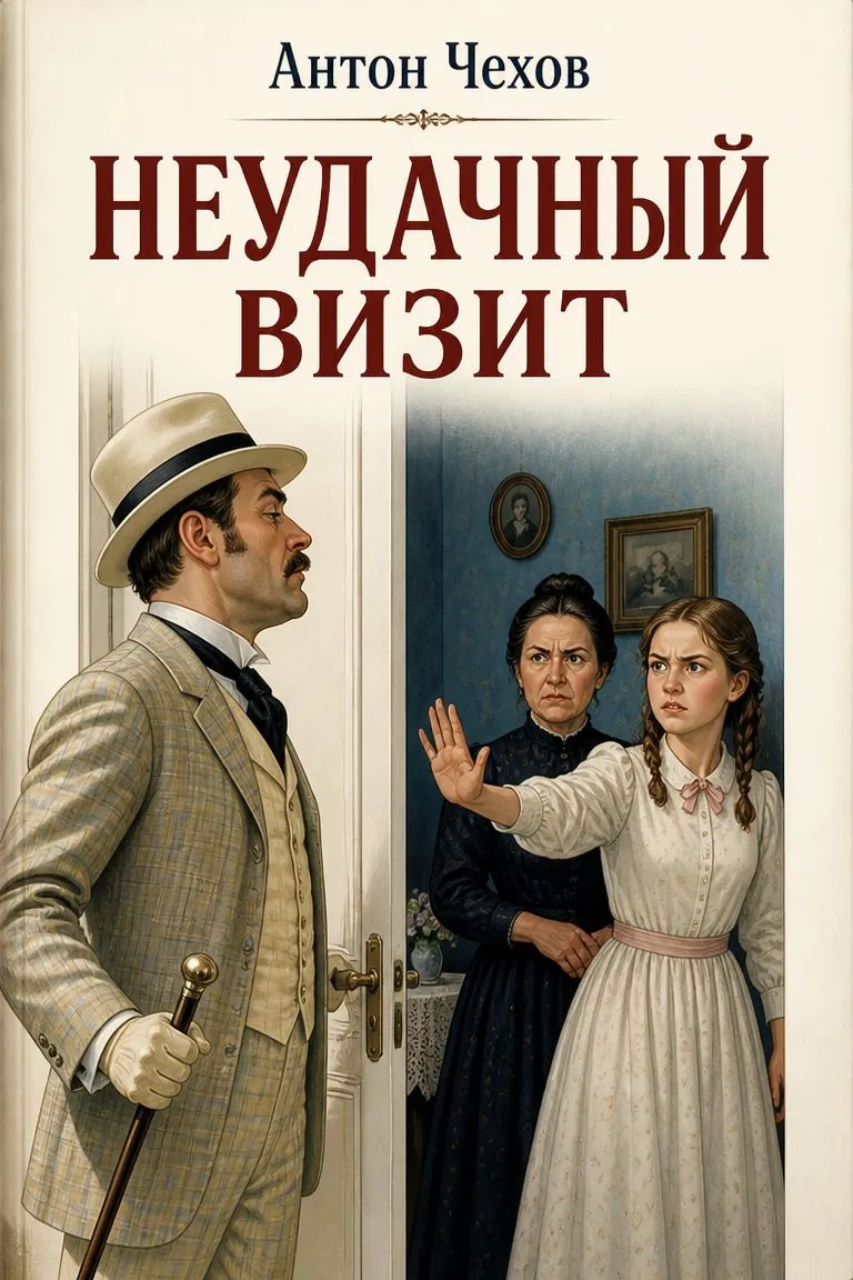 Неудачный визит — обложка книги
