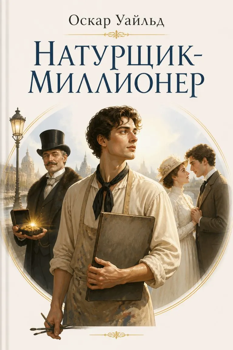 Натурщик-миллионер — обложка книги