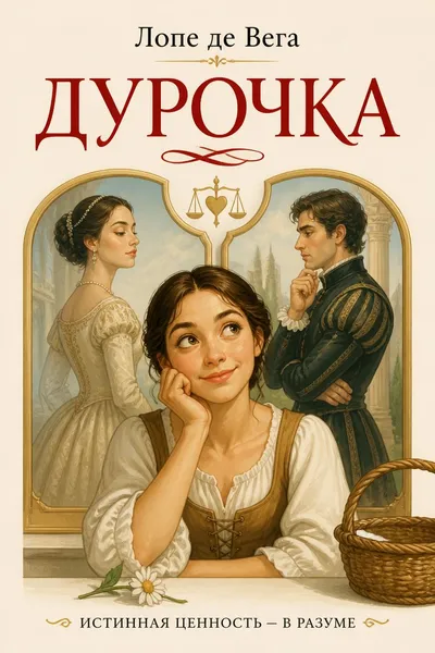 Дурочка — обложка книги